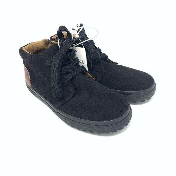 Cat & Jack Axel Casual Shoes Toddler Size 7 Black NIB - Picture 4 of 7